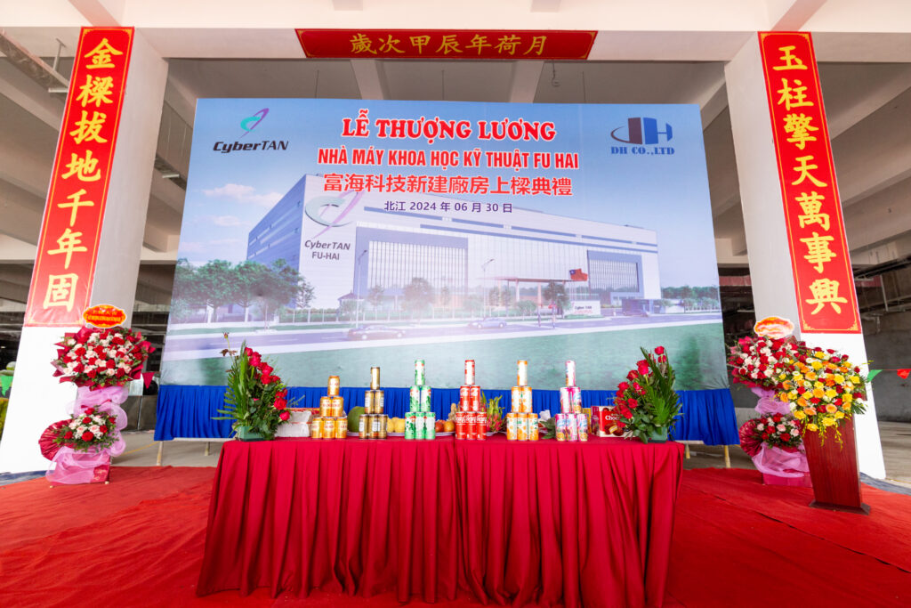 LỄ THƯỢNG LƯƠNG CÔNG TRÌNH NHÀ MÁY FUHAI
