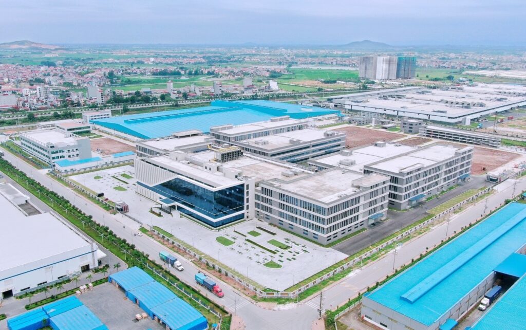 越南北江省光州工业区讯芯厂房1期建设工程