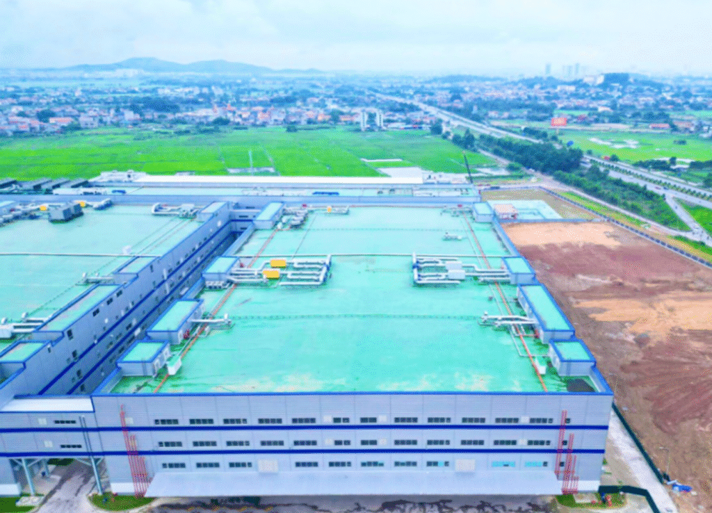 CÔNG TRÌNH XÂY DỰNG NHÀ XƯỞNG A03 FULIAN KCN QUANG CHÂU BẮC GIANG