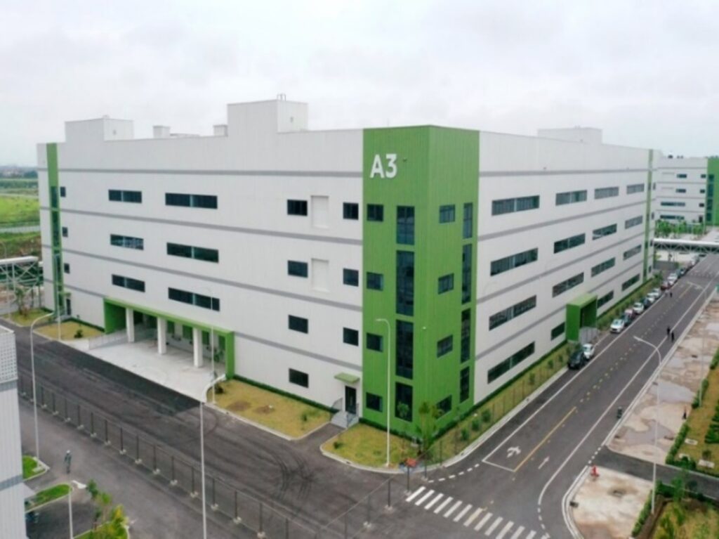 CÔNG TRÌNH GOERTEK KCN NAM SƠN HẠP LĨNH BẮC NINH