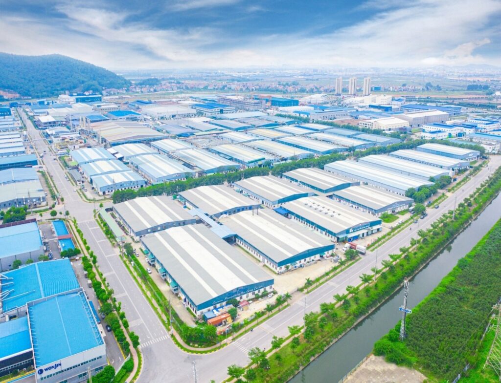 越南北江省云中工业区富华厂房项目总承包工程