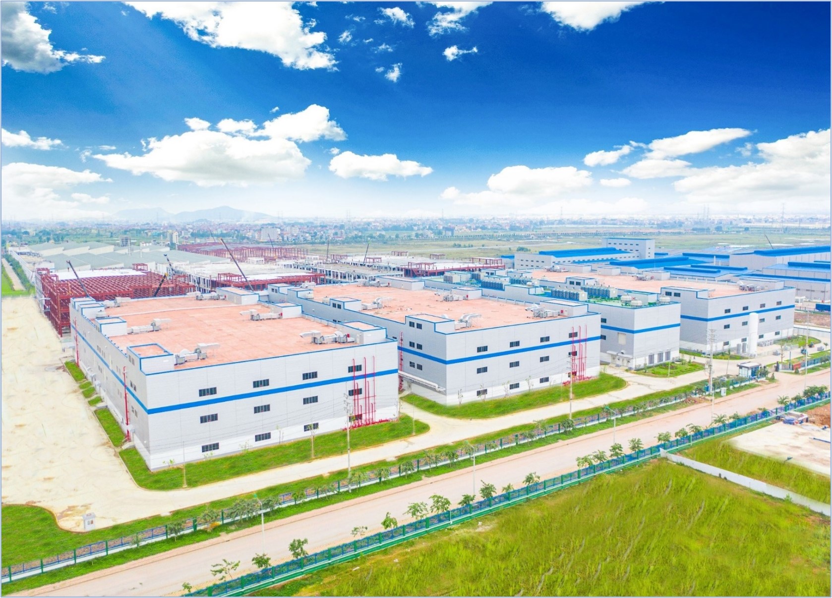 越南北江省光州工业区富士康F06、F07、F17区厂房