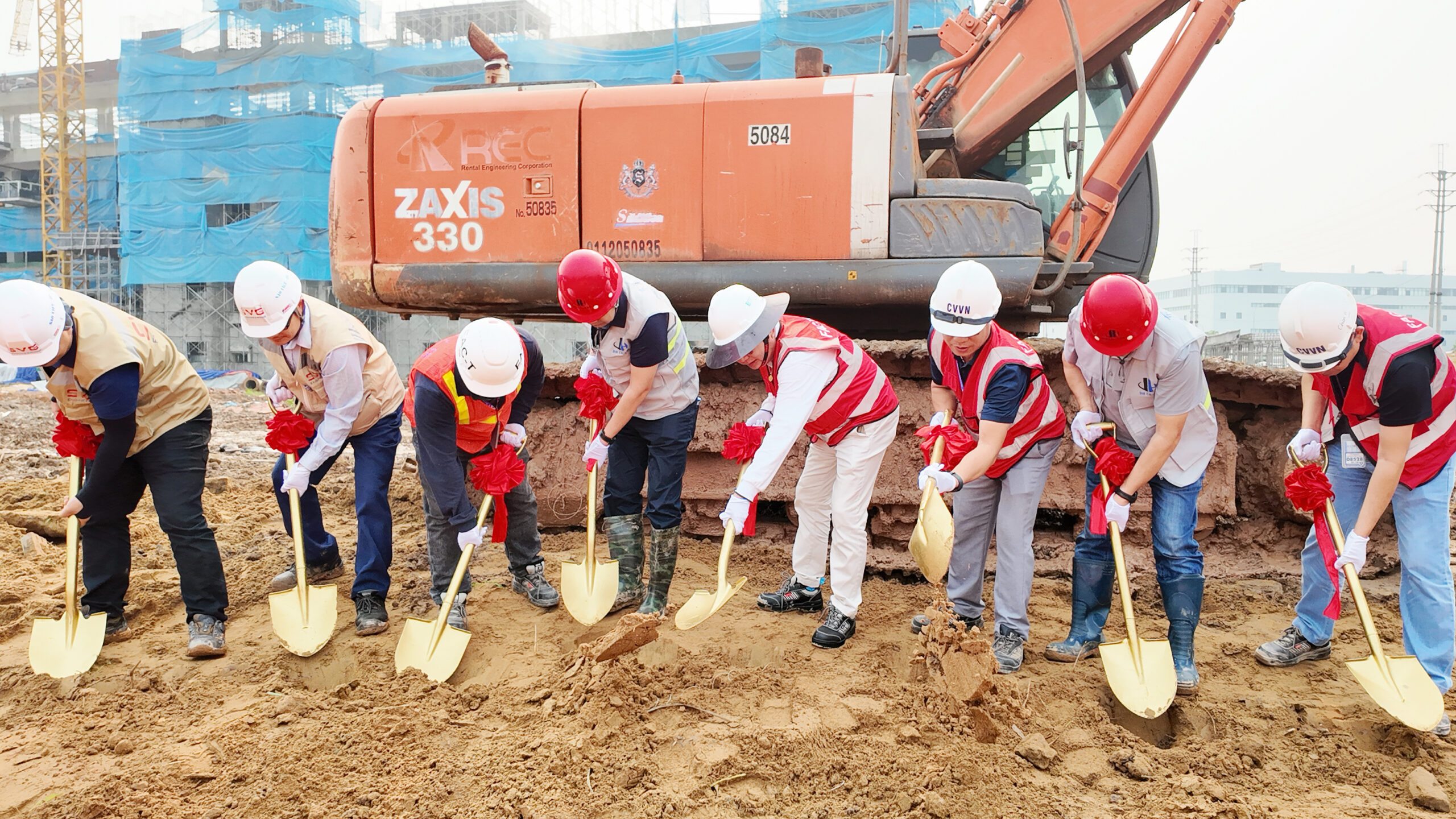 LỄ ĐỘNG THỔ CÔNG TRÌNH XÂY DỰNG NHÀ XƯỞNG B03 FULIAN GIAI ĐOẠN 5 QUANG CHÂU, BẮC NINH, VIỆT NAM